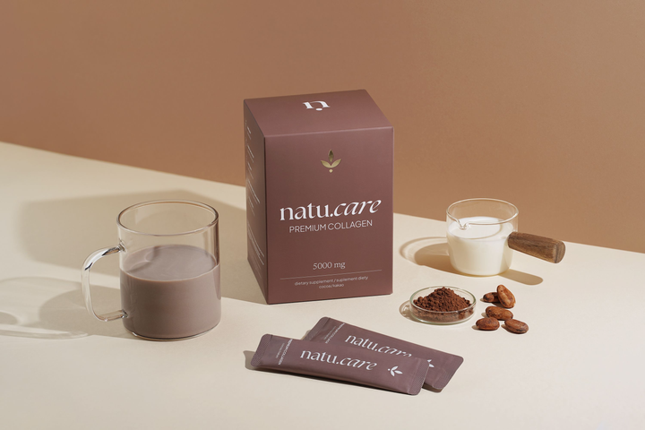 Suplement diety Natu.Care Collagen Premium 5000 mg 30 saszetek Kakao (5905072809610) - obraz 2