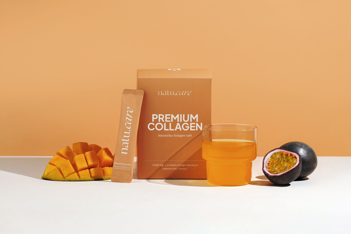 Suplement diety Natu.Care Collagen Premium 5000 mg 30 saszetek Magno-marakuja (5905072809603) - obraz 3