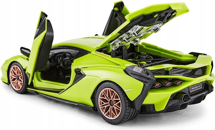 Гоночний автомобіль на радіокеруванні Rastar Lamborghini Sian R/C 1:18 (6930751319301) - зображення 5
