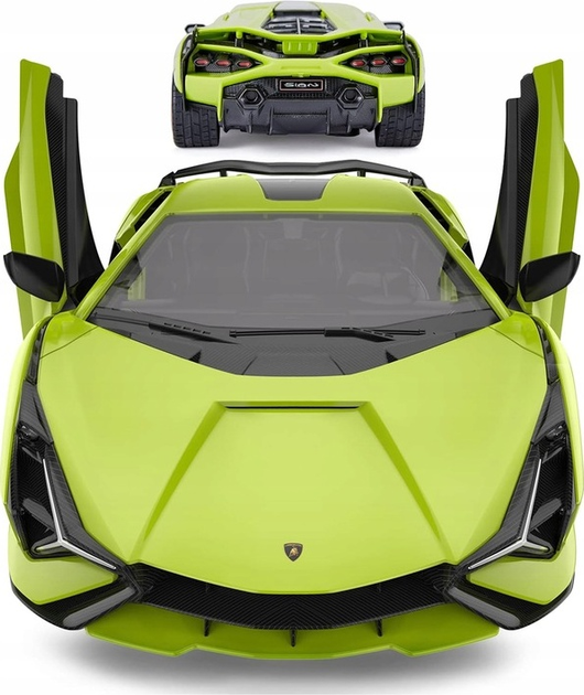 Гоночний автомобіль на радіокеруванні Rastar Lamborghini Sian R/C 1:18 (6930751319301) - зображення 6