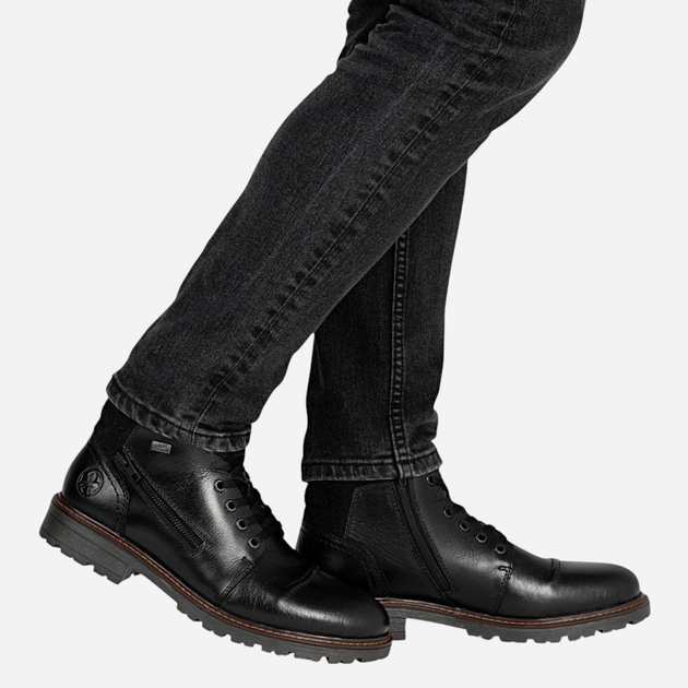 Чоловічі черевики Rieker 32020-00 41 (7.5UK) Чорні (4061811893980) - зображення 2