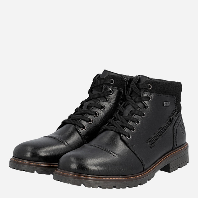 Чоловічі черевики Rieker 32020-00 41 (7.5UK) Чорні (4061811893980) - зображення 4