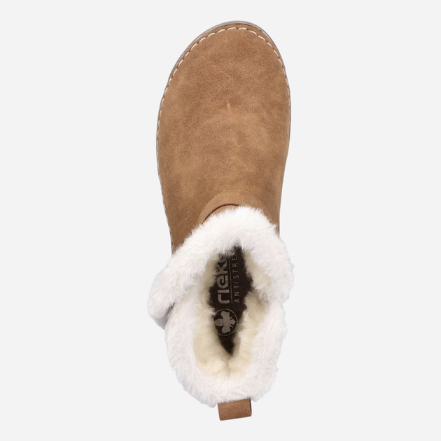 Zimowe kozaki damskie ocieplane Rieker 45966-20 36 (3.5UK) Brązowe (4061811930838) - obraz 6