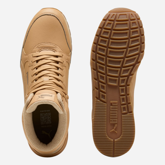 Trzewiki męskie Puma ST Runner v4 Mid 40289305 42 (8UK) Beżowe (4069156944602) - obraz 5