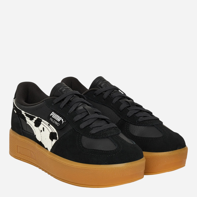 Жіночі кеди низькі Puma Palermo Elevata Wild Instinct Wns 40334502 37 (4UK) Чорні (4069156956384) - зображення 2