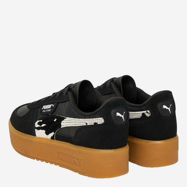Жіночі кеди низькі Puma Palermo Elevata Wild Instinct Wns 40334502 40 (6.5UK) Чорні (4069156956469) - зображення 3