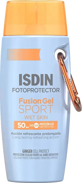 Сонцезахисний крем Isdin Fotoprotector Fusion Gel Sport SPF 50 100 мл (8429420309531) - зображення 1