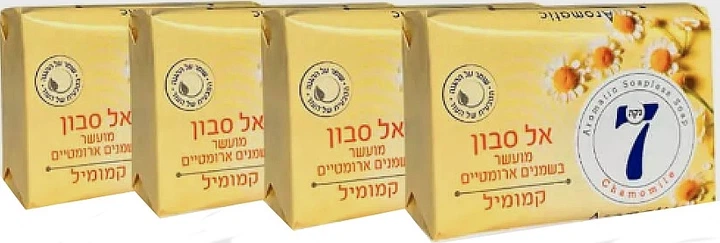 Твердое мыло для душа "Ромашка" - Neca 7 Aromatic 4x100g (универсальный) (1469080-33024992) - изображение 2