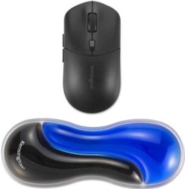 Підставка під зап'ястя Kensington Slim Duo Gel Mouse Wrist Rest Blue (K62439WW) - зображення 2