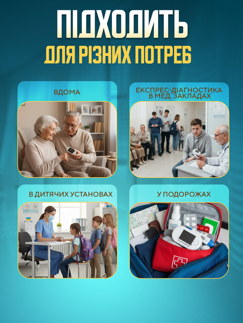 Пульсоксиметр на палець пульсометр оксиметр апарат прилад для вимірювання виміру сатурації кисню в крові H8 (h8-12201) - зображення 4
