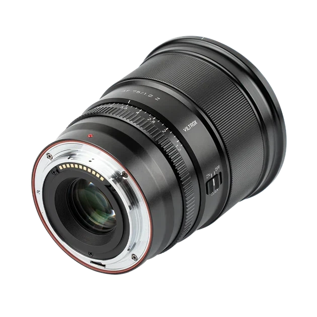 Об'єктив VILTROX AF 75 mm 1.2 Nikon Z AF 75/1.2 Z автофокусний Nikon Z - зображення 5