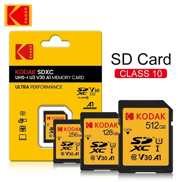 Карта памяти Kodak SD 512 GB U3/V30/A1 - изображение 8