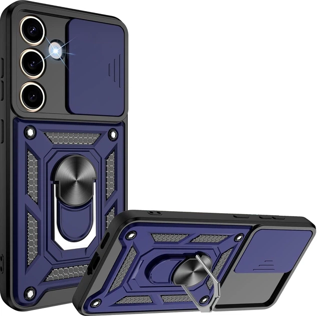 Чехол для смартфона BeCover Military для Samsung Galaxy S25 FE SM-S731 Blue (BC_714386) - Фото 1 Чехол для смартфона BeCover Military для Samsung Galaxy S25 FE SM-S731 Blue (BC_714386) - изображение 1
