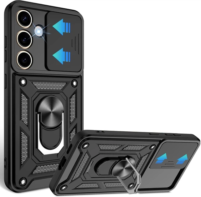 Чехол для смартфона BeCover Military для Samsung Galaxy S25 FE SM-S731 Black (BC_714385) - Фото 2 Чехол для смартфона BeCover Military для Samsung Galaxy S25 FE SM-S731 Black (BC_714385) - изображение 2