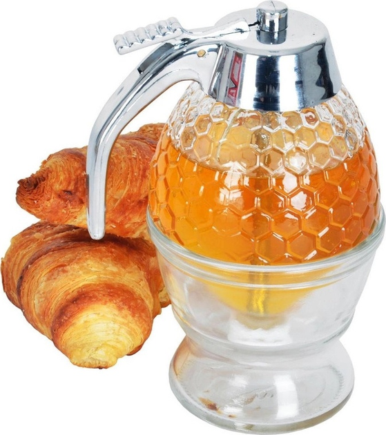 Диспенсер для меду/сиропу Orion скляний 250 мл (8592381111052) - зображення 2