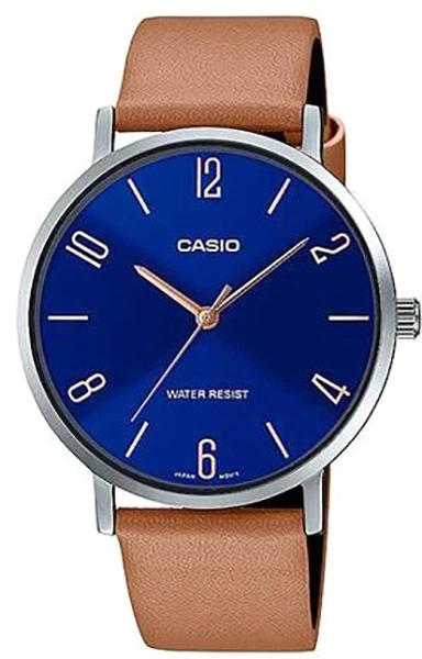 Мужские часы CASIO MTP-VT01L-2B2 - Фото 1 Мужские часы CASIO MTP-VT01L-2B2 - изображение 1