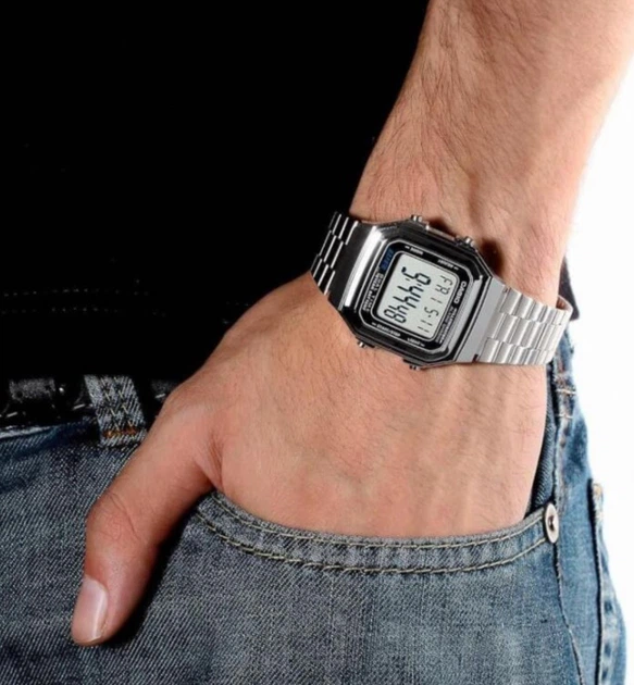 Мужские часы CASIO A178WA-1A - изображение 8