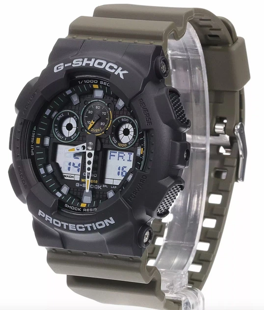 Мужские часы Casio G-SHOCK Classic GA-100TU-1A3ER - изображение 2