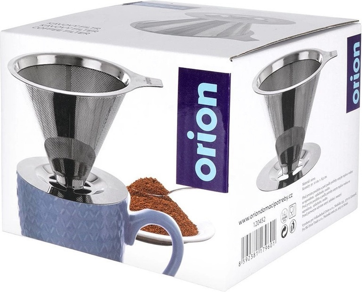 Фільтр для заварювання кави Orion сталевий 10 см (8592381179601) - зображення 7