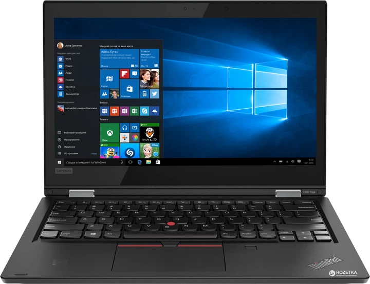Ноутбук Lenovo ThinkPad L380 Yoga (20M70027RT) Black – фото