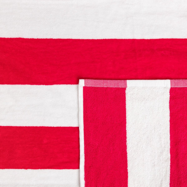 Рушник Homla Monroe Summer з біло-червоними смугами 100x150 см (5906496733451) - зображення 4