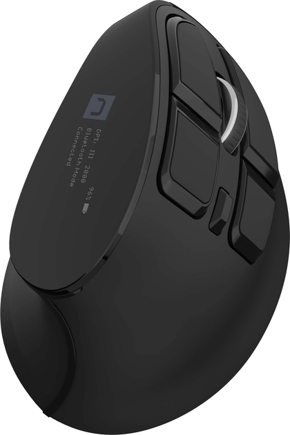 Миша Natec Euphonie Pro Wireless/Bluetooth Black (NMY-2291) - зображення 1