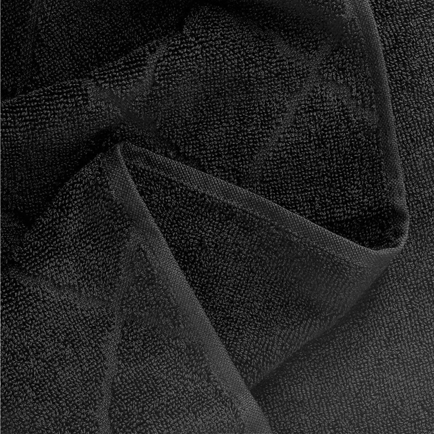 Рушник Homla Samine бавовняний з марокканською конюшиною чорний 70x130 см (5902869997574) - зображення 6