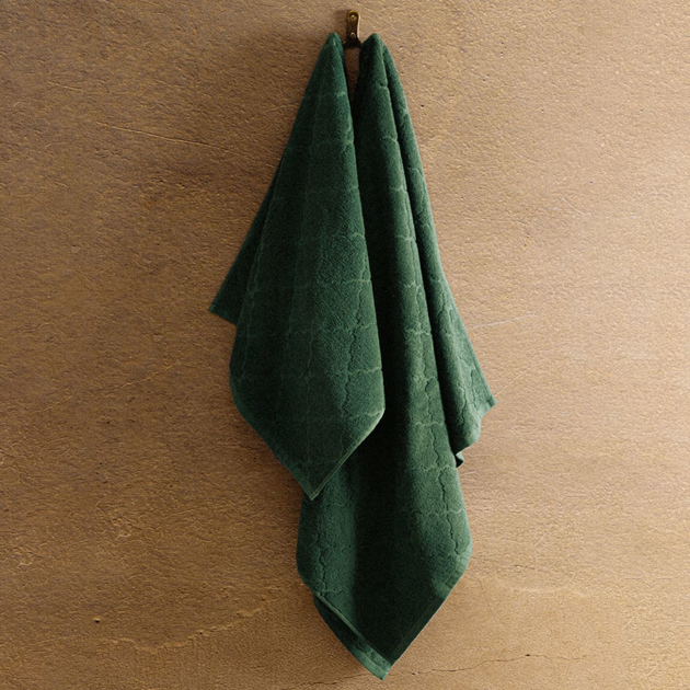 Рушник Homla Samine бавовняний з марокканською конюшиною зелений 70x130 см (5902869997536) - зображення 7