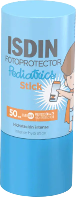 Krem przeciwsłoneczny Isdin Fotoprotektor Pediatrics SPF50 w sztyfcie 20 g (8429420307964) - obraz 1