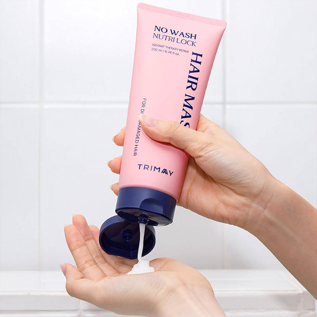 Maska do włosów Trimay Nutri Lock bez spłukiwania odżywcza 200 ml (8809822541225) - obraz 3