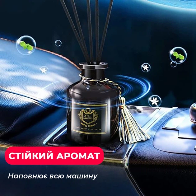 Аромадиффузор для дома Univerza аромат Лимон с эфирным маслом тростниковыми палочками натуральный парфюм аромамасло Черный 160_3_0_3B - изображение 10