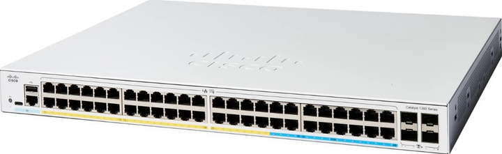 Switch Cisco Catalyst 1300 48-Port Switch  (C1300-48MGP-4X) - obraz 1
