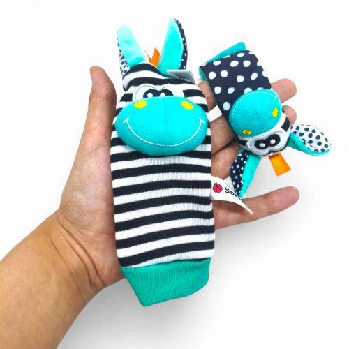 Набір шкарпетки та браслети Sozzy (бузково-бірюзовий) (TS01091996273510) - изображение 2
