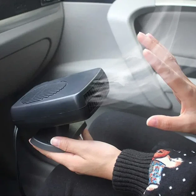Автомобільний керамічний нагрівач салону від прикурювача Car Heater H2. - зображення 2