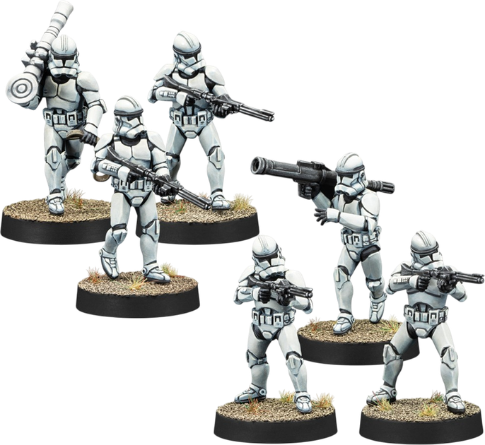 Dodatek do gry planszowej Atomic Mass Games Star Wars Legion 2.0: Clone Trooper Marksmen (wersja angielska) (841333133474) - obraz 3