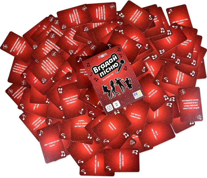 Настольная игра Strateg Угадай песню (30947) (4823113893064) - Фото 5 Настольная игра Strateg Угадай песню (30947) (4823113893064) - изображение 5