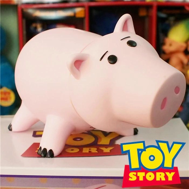Копилка детская Свинка ярко розовая пластиковая Piggly bank - Фото 5 Копилка детская Свинка ярко розовая пластиковая Piggly bank - изображение 5
