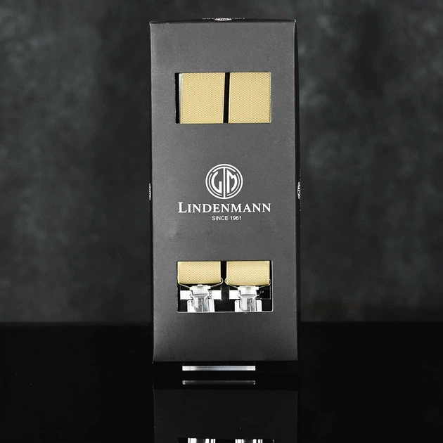 Подтяжки Lindenmann 9157-01 Бежевые (1418) - Фото 4 Подтяжки Lindenmann 9157-01 Бежевые (1418) - изображение 4