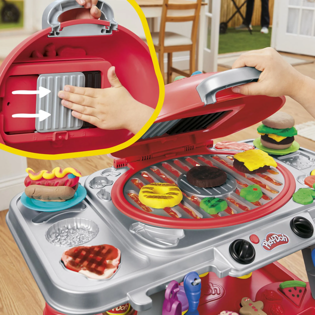 Набір Hasbro Play-Doh Sizzlin Grill G0500 (5010996273611) - зображення 5