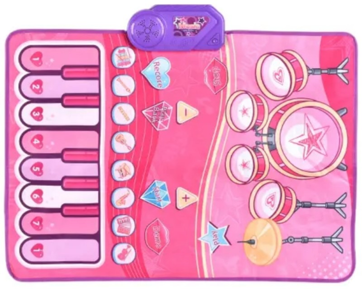 Mata muzyczna Woopie Perkusja Pianino 2 w 1 (5906280653378) - obraz 3