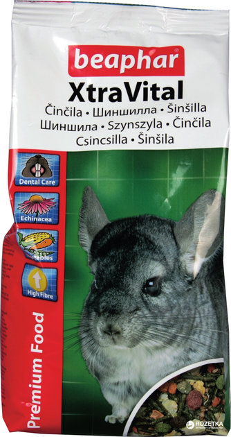 Корм для шиншилл Beaphar Xtra Vital Chinchilla Food 1 кг (16144BF) – в ...