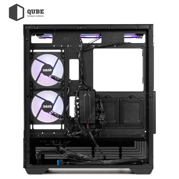 Корпус QUBE FORT ARGB Black (FORT_GBNU3) - Фото 5 Корпус QUBE FORT ARGB Black (FORT_GBNU3) - изображение 5