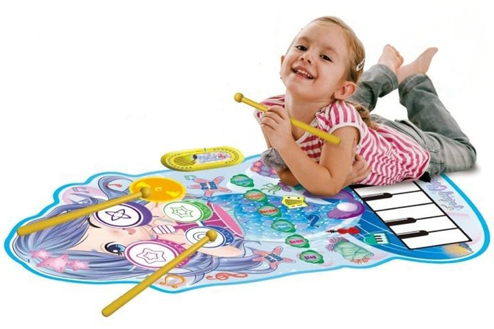 Mata muzyczna Woopie Syrenka 2 w 1 (5906280653415) - obraz 3