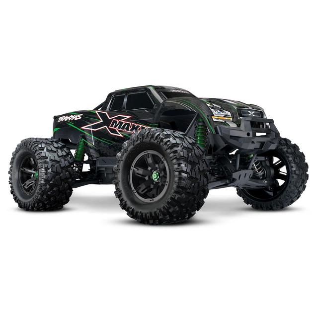Автомобіль Traxxas X-Maxx Brushless Monster 8S 1:5 RTR 779 мм 4WD TSM 2,4 ГГц (77086-4 Green) - Фото 1 Автомобіль Traxxas X-Maxx Brushless Monster 8S 1:5 RTR 779 мм 4WD TSM 2,4 ГГц (77086-4 Green) - зображення 1
