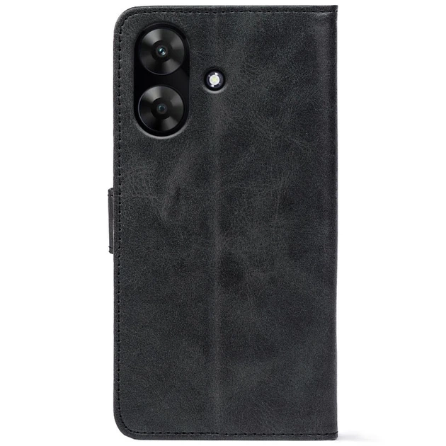 Чохол-книжка Crazy Horse Clasic для Realme Note 60x Grafit (Front) (68581) - зображення 3