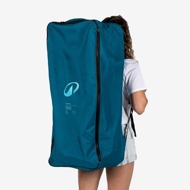 Надувна SUP-дошка ALLROUND 10’6 для 1-2 осіб блакитна - One Size - изображение 3