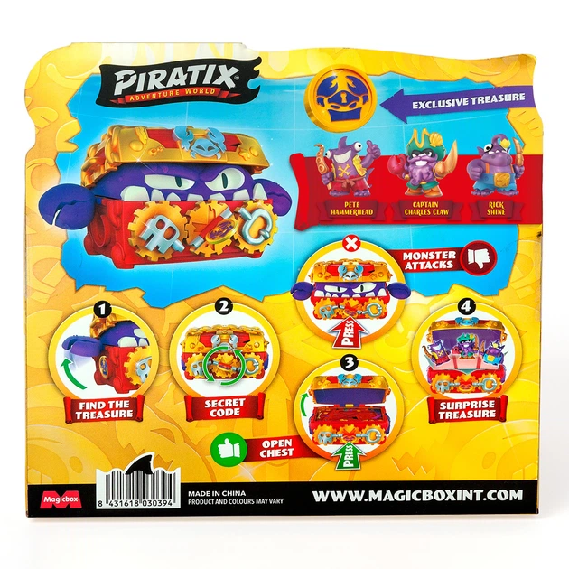 Игровой набор Piratix S - Сундук с сокровищами - изображение 9