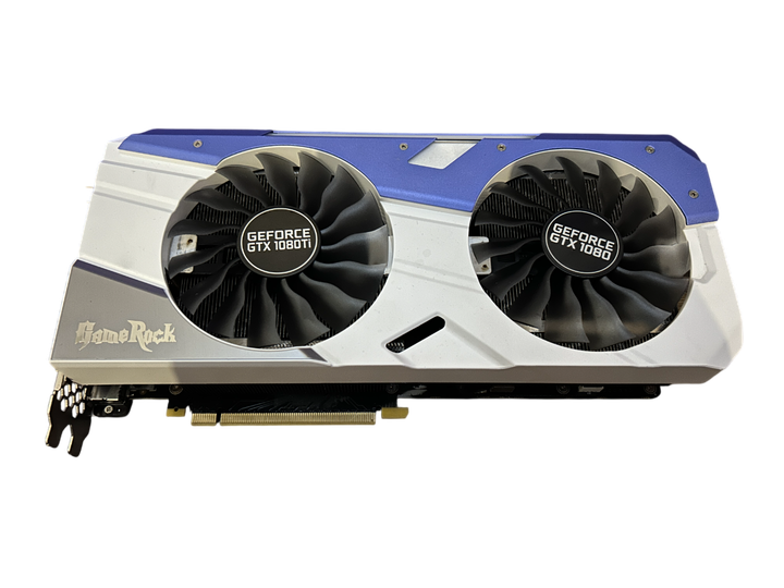 Видеокарта Palit GeForce GTX 1080 GameRock 8GB GDDR5X (NEB1080H15P2-1040G) Б/B - Б/У - Фото 1 Видеокарта Palit GeForce GTX 1080 GameRock 8GB GDDR5X (NEB1080H15P2-1040G) Б/B - Б/У - изображение 1