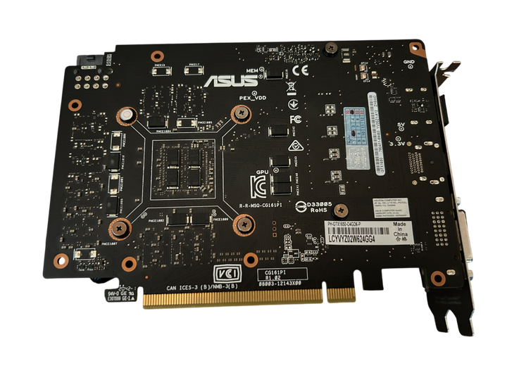 Видеокарта Asus GTX 1650 4GB (PH-GTX1650-O4GD6-P) Б/У - изображение 5