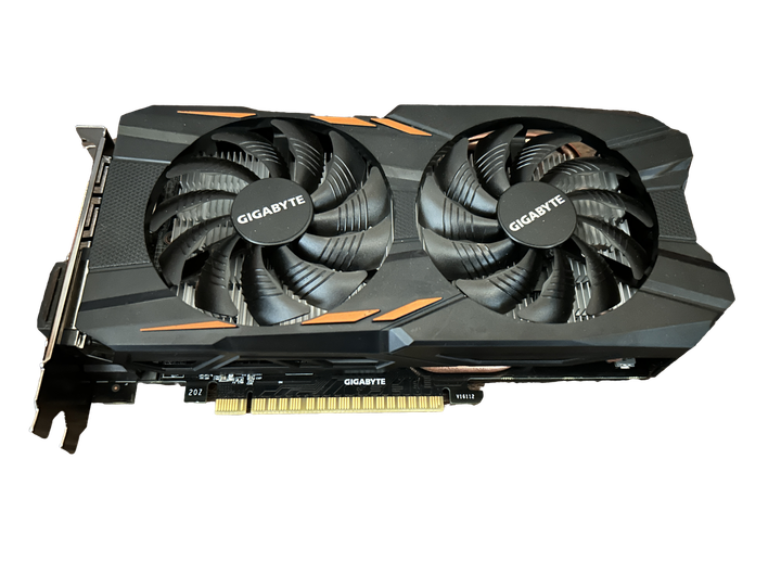 Видеокарта Gigabyte GTX 1050 TI 4GB (GV-N105TWF2OC-4GD) Б/У - изображение 3